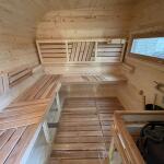 Парус 6 м, 2 отделения, с душевой, боковой вход, топка внутри, фото 51