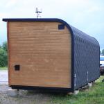 Баня Парус 6 м, 2 отделения, с душевой, боковой вход, фото 30