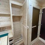 Баня Парус 6 м, 2 отделения, с душевой, боковой вход, фото 42