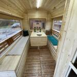 Баня Квадро-Хаус 6 м, 2 отд, боковой вход, с душевой и подсветкой в парной, фото 47