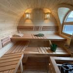 Баня Сундук Премиум 6 м, 2 отделения, боковой вход, с душевой и системой АвтоПар, фото 45