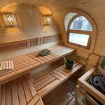 Баня Сундук Премиум 6 м, 2 отделения, боковой вход, с душевой и системой АвтоПар, фото 46