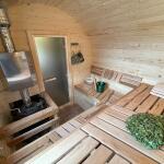 Баня Сундук Премиум 6 м, 2 отделения, боковой вход, с душевой и системой АвтоПар, фото 48