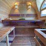 Баня Сундук Премиум 6 м, 2 отделения, боковой вход, с душевой и системой АвтоПар, фото 54