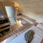 Баня Сундук 6 м, два отделения, с подсветкой. Душевая и стол трансформер, фото 42