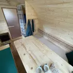 Баня Сундук 6 м, два отделения, с душевой и спальным местом, фото 31