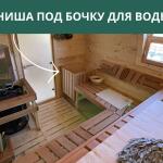 Ниша под бочку для воды, фото 9