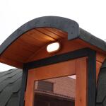 Баня Квадро 6 м, 3 отделения, печь Искандер 18 ураган, топка снаружи, фото 36