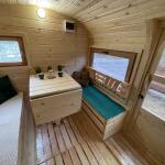 Баня Квадро 6 м, 3 отделения, с подсветкой. Цвет Орех темный, фото 40