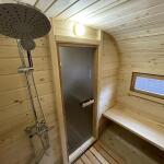 Баня Квадро 6 м, 3 отделения, с подсветкой. Цвет Орех темный, фото 44