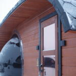 Баня овальная с панорамным куполом 3*5 м, две комнаты, с подсветкой, фото 32