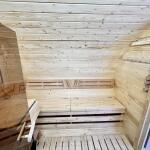 Баня овальная с панорамным куполом 3*5 м, две комнаты, с подсветкой, фото 42