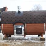 Баня Батискаф 4,4 м, 2 комнаты,  топка снаружи, фото 32