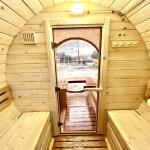 Баня Батискаф 4,4 м, 2 комнаты,  топка снаружи, фото 48