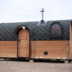 Баня Сундук 5 м, 2 отд, боковой вход, с душевой, топка внутри, фото 30