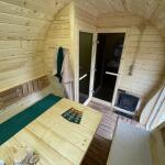 Баня Сундук 5 м, 2 отд, боковой вход, с душевой, топка внутри, фото 43