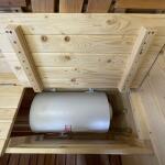 Баня Сундук 5 м, 2 отд, боковой вход, с душевой, топка внутри, фото 48