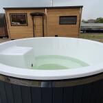 Купель Лагуна 200 c гидромассажем, подсветкой и термокрышкой, фото 19