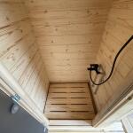 Баня Квадро-хаус 4,5 м, прямой вход. С душевой и электропечью, фото 55