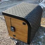 Каркасная сауна с панорамным окном по Финской технологии Сканди, фото 35