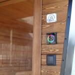 Каркасная сауна с панорамным окном по Финской технологии Сканди, фото 37