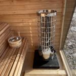 Каркасная сауна с панорамным окном по Финской технологии Сканди, фото 50