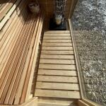 Каркасная сауна с панорамным окном по Финской технологии Сканди, фото 51