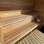Каркасная сауна с панорамным окном по Финской технологии Сканди, фото 53