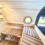 Баня Корабль 2,4*6,8 м, две комнаты, с террасой и полупанорамой, фото 40
