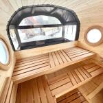 Баня Корабль 2,4*6,8 м, две комнаты, с террасой и полупанорамой, фото 42
