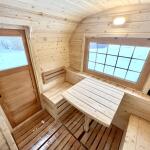 Баня Корабль 2,4*6,8 м, две комнаты, с террасой и полупанорамой, фото 44