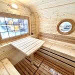 Баня Корабль 2,4*6,8 м, две комнаты, с террасой и полупанорамой, фото 45