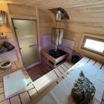 Баня Квадро 6 м, три отделения, подсветка внутри, фото 54