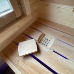 Баня Квадро 6 м, три отделения, подсветка внутри, фото 55