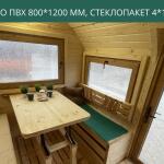 Окно ПВХ 800*1200 мм, стеклопакет 4*16*4, фото 9