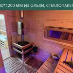 Окно 500*1200 мм из ольхи, стеклопакет 4*16*4, фото 12