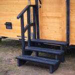 Ступень с перилами, фото 13