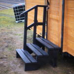 Ступень с перилами, фото 19