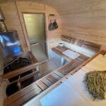 Баня Квадро-Хаус 6 м, 2 отделения, с подсветкой, спальным местом и душевой, фото 55