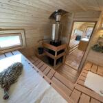 Квадро-Хаус Баня 6 м, 2 отделения. Цвет Walnut, фото 45