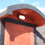 Баня Квадро-Хаус 6м, 2 отделения, со спальным местом и душевой, фото 36