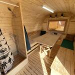 Баня Квадро-Хаус 6м, 2 отделения, со спальным местом и душевой, фото 42