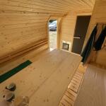 Баня Квадро-Хаус 6м, 2 отделения, со спальным местом и душевой, фото 44