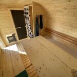 Баня Квадро-Хаус 6м, 2 отделения, со спальным местом и душевой, фото 45