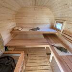 Баня Квадро-Хаус 6м, 2 отделения, со спальным местом и душевой, фото 50