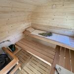 Баня Квадро-Хаус 6м, 2 отделения, со спальным местом и душевой, фото 51