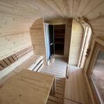 Баня Квадро-хаус 6 м, с подсветкой и спальным местом, фото 50