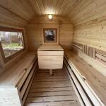 Баня Квадро-хаус 6 м, с подсветкой и спальным местом, фото 51