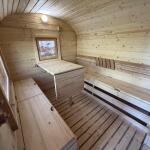 Баня Квадро-хаус 6 м, с подсветкой и спальным местом, фото 53