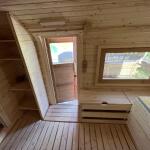Баня Квадро-хаус 6 м, с подсветкой и спальным местом, фото 54
